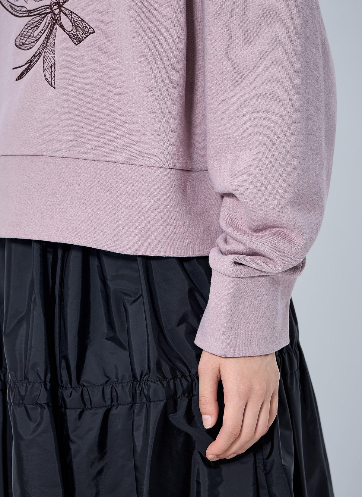 Moncler Women Logo Embroidered Sweatshirt MONCLER