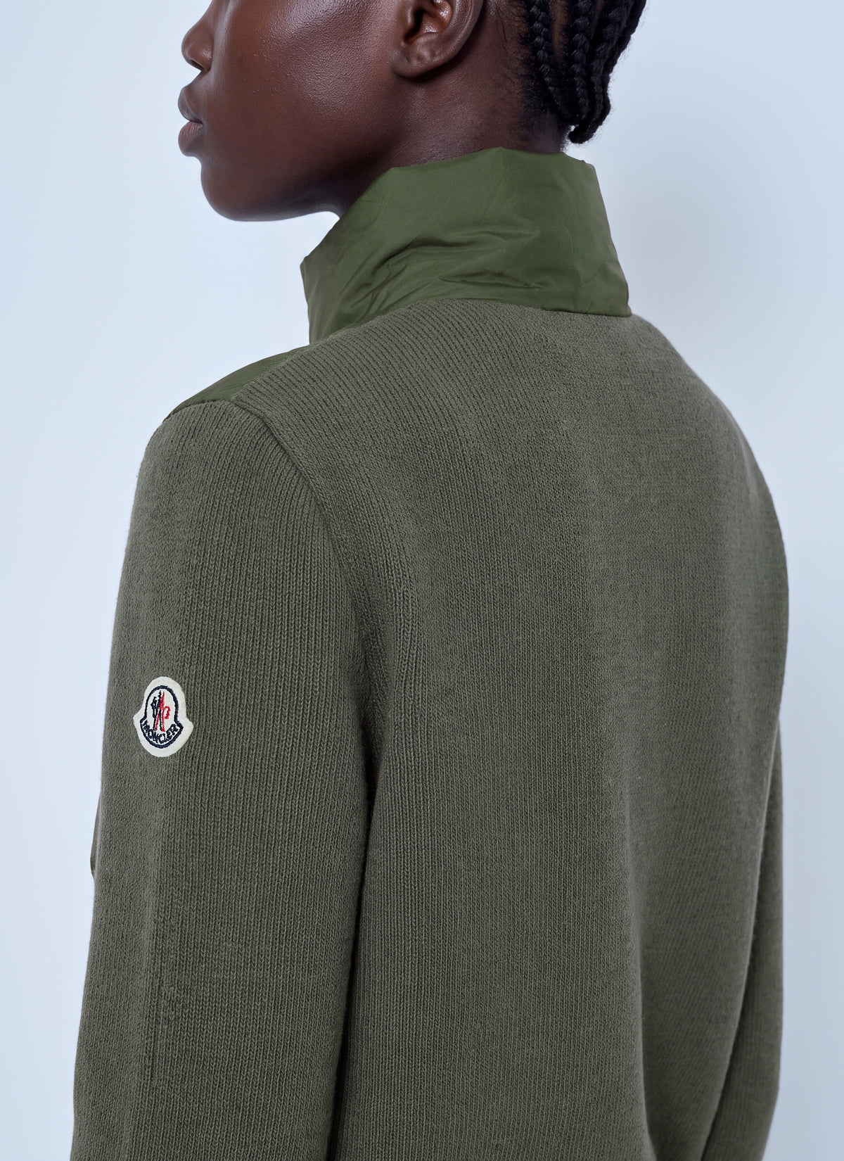Moncler Women Wool & Cashmere Padded Zip-Up Cardigan MONCLER