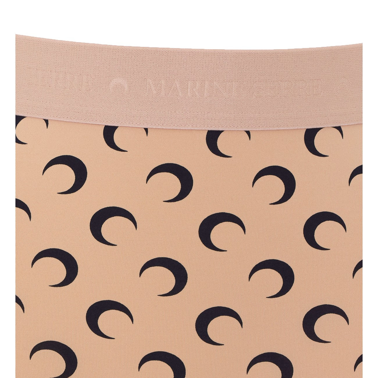 Marine Serre Women Moon Logo Mini Shorts MARINE SERRE