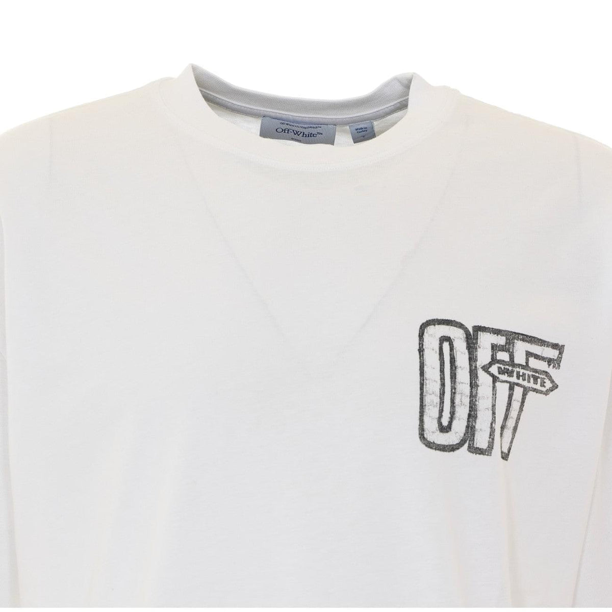 Off White Men Motion Arrow Skate T-Shirt OFF-WHITE