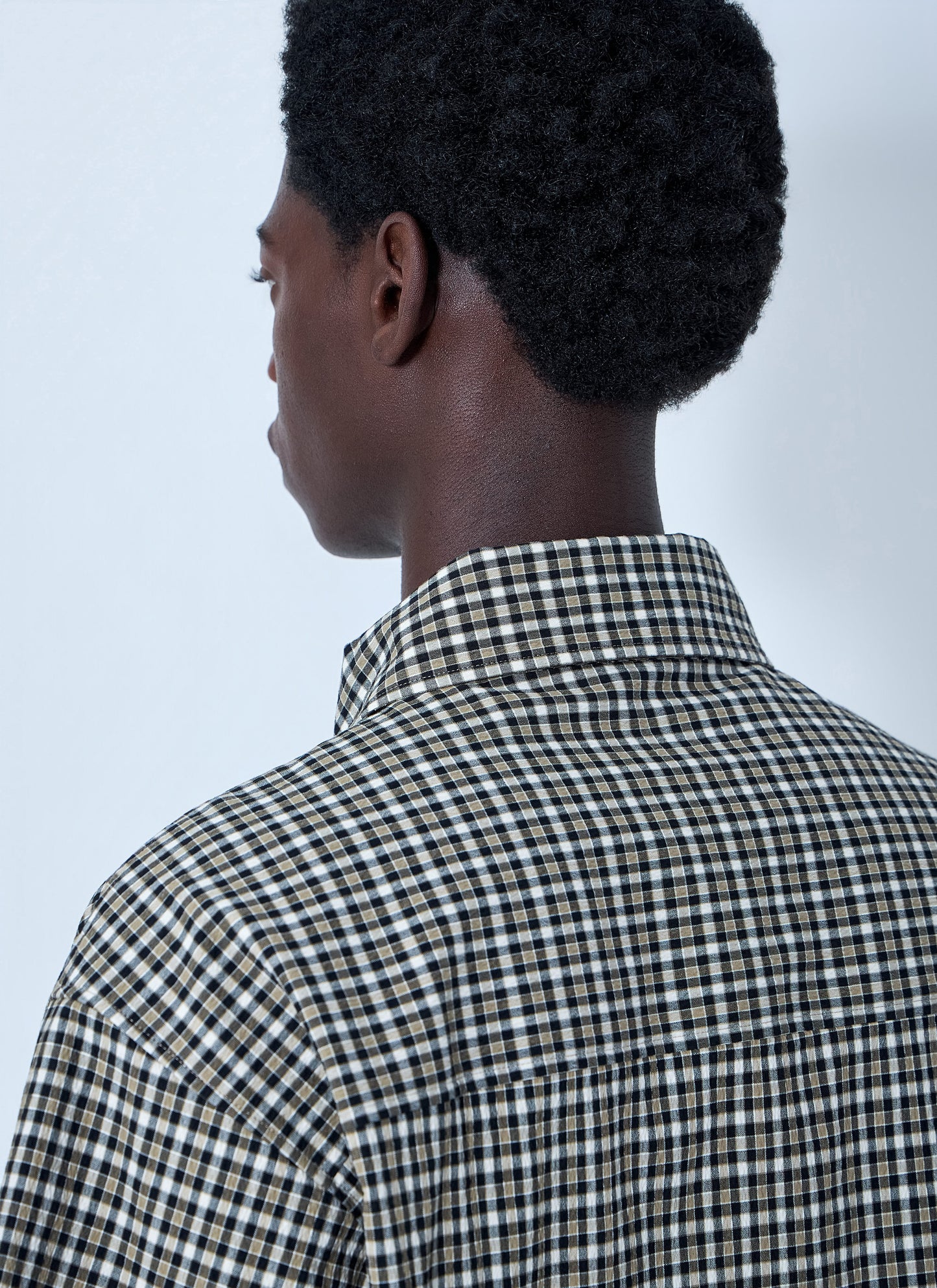 Martine Rose Men Patchwork Cotton Polo Shirt MARTINE ROSE