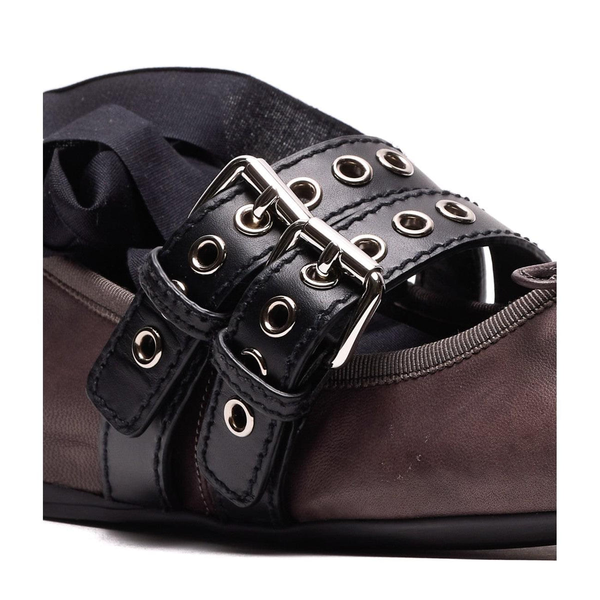 Miu Miu Women Nappa And Calf Leather Ballets MIU MIU