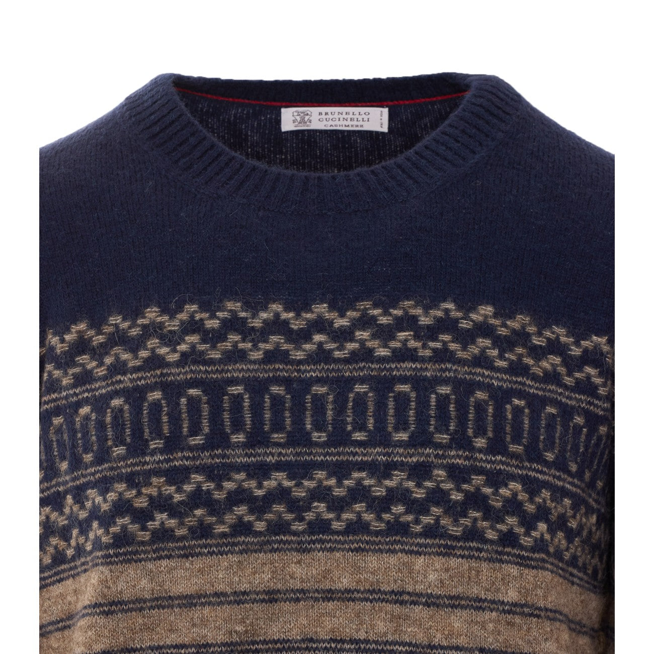 Brunello Cucinelli Men Nordic Jacquard Sweater