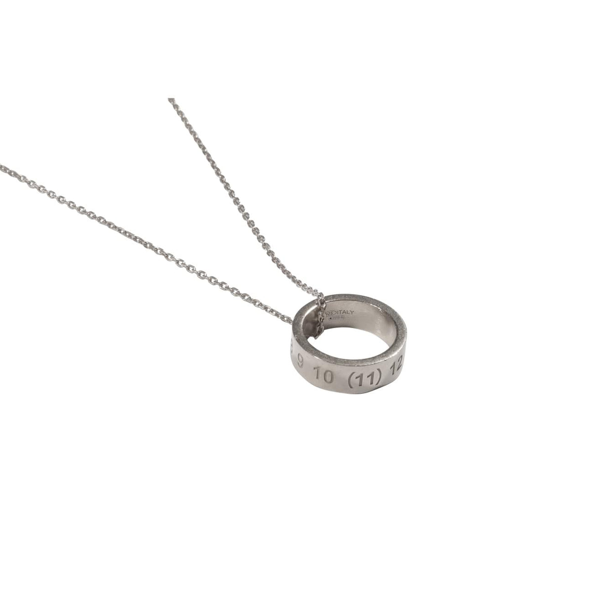 Maison Margiela Women Numeric Logo Ring Necklace MAISON MARGIELA