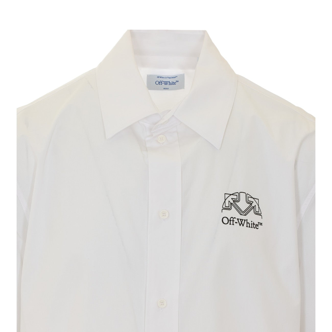 Off White Men Offline Half Arrow Bowling Shirt OFF-WHITE