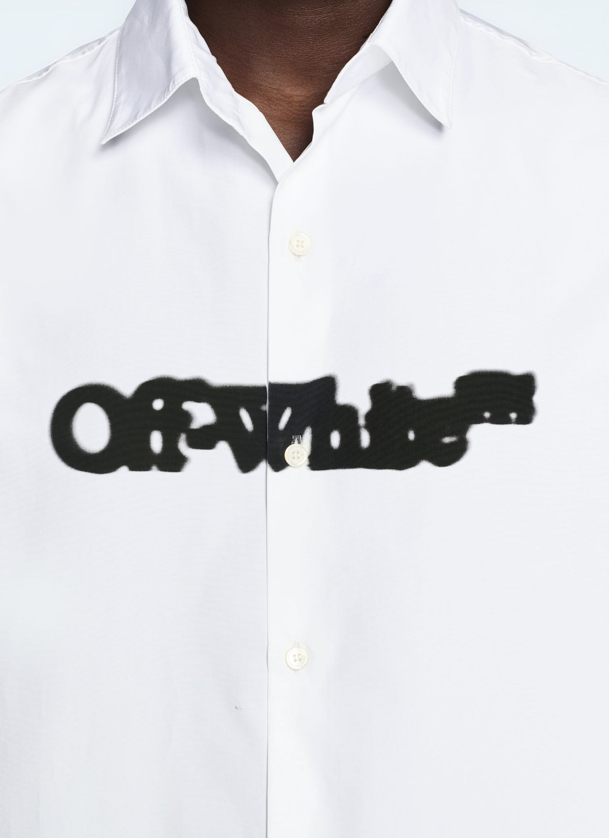 Off White Men Spray Arrow Bowling Shirt OFF-WHITE