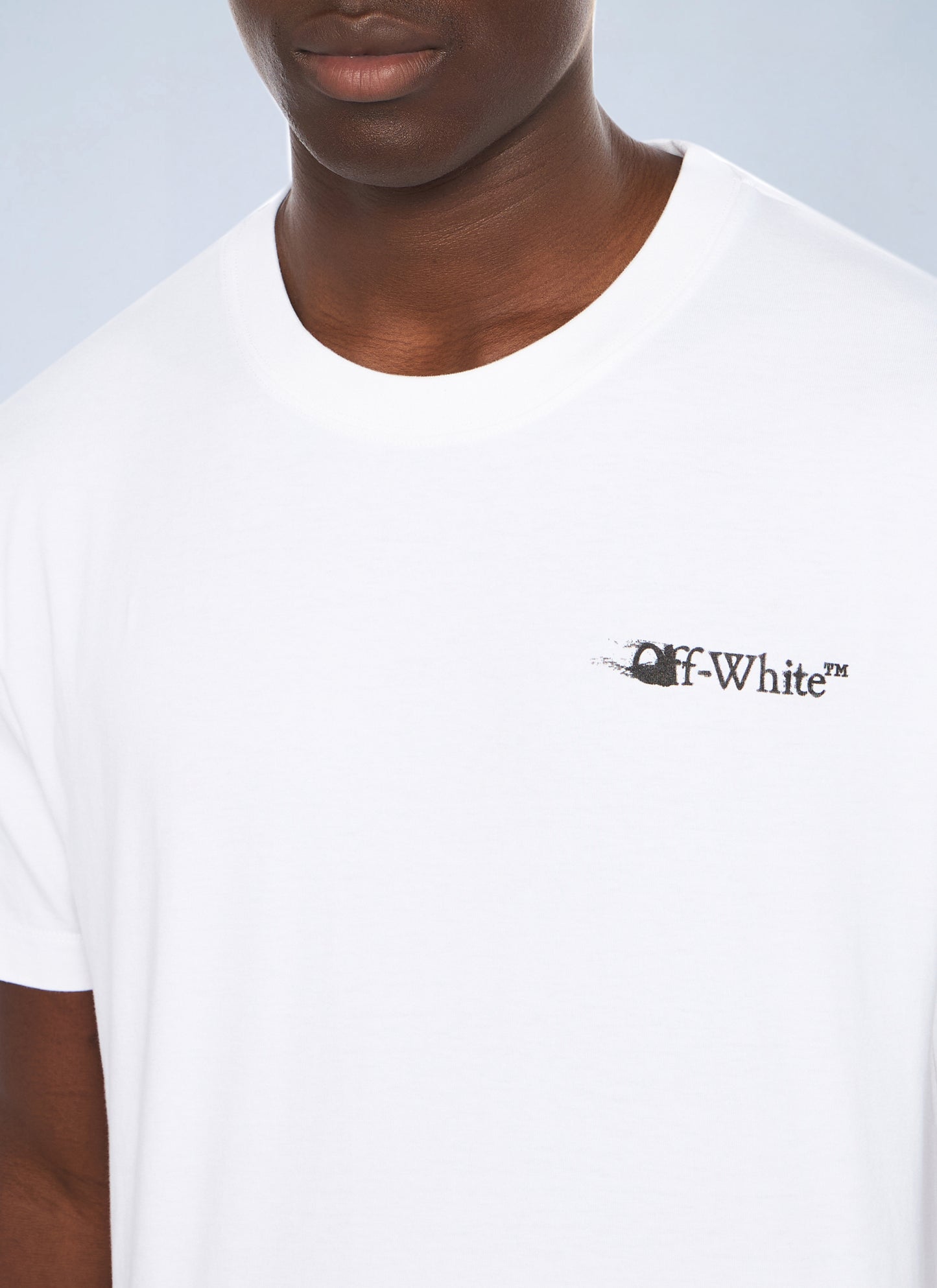 Off-White Men Ink Arrow Slim Logo T-Shirt OFF-WHITE