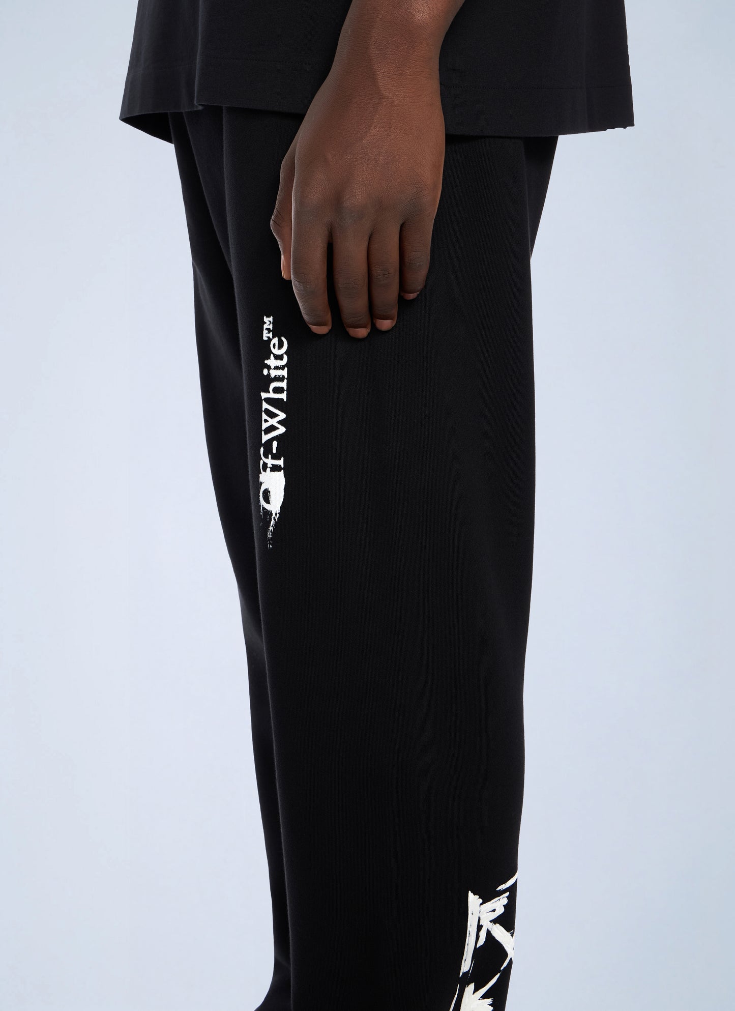 Off-White Men Ink Arrow Cuffed Track Pants OFF-WHITE