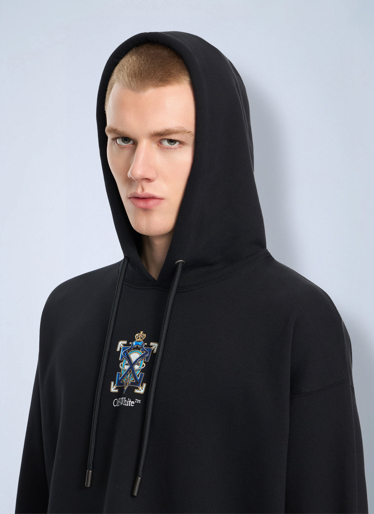 Off-White Men Jewel Arrow Loose Hoodie OFF-WHITE