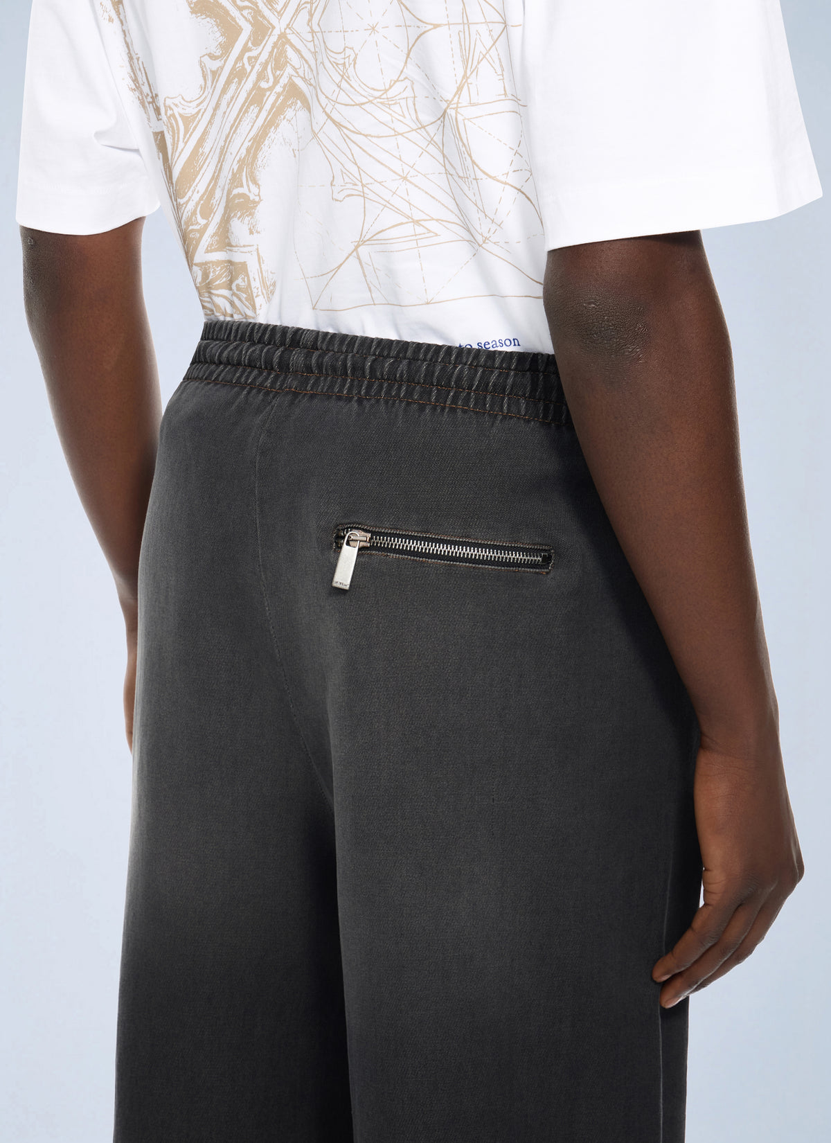 Off-White Men Distress Diag Slouchy Sweatpant OFF-WHITE