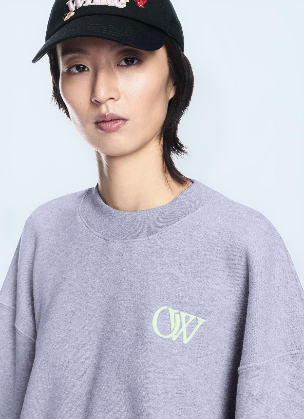 Off White Women Embroidered Ow Sweatshirt OFF-WHITE
