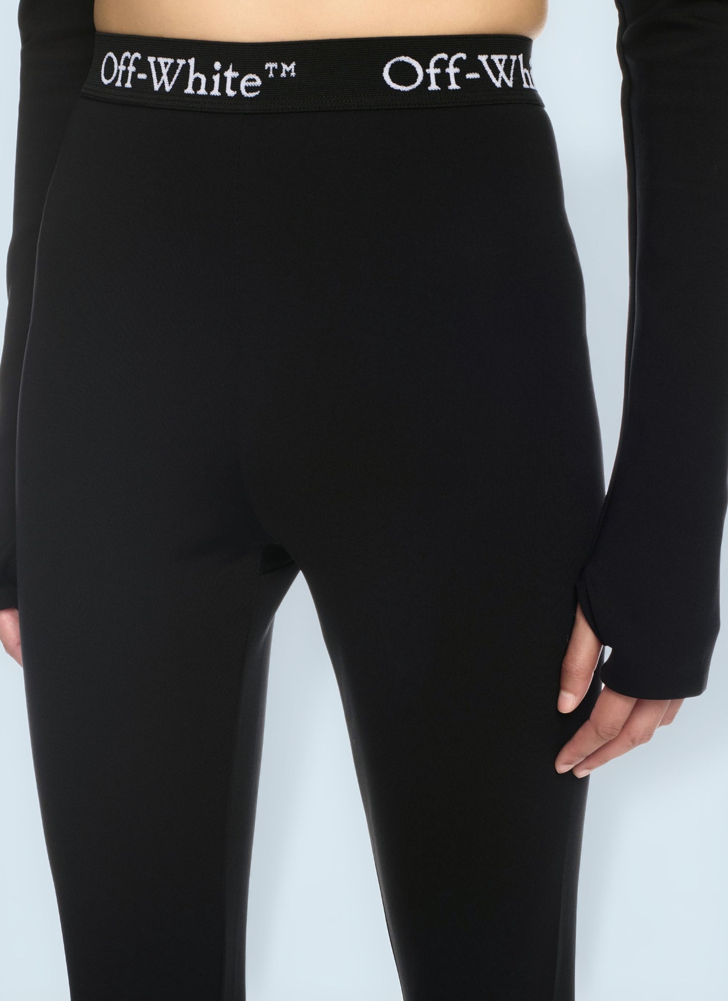 Off White Women Logo Band Leggings OFF-WHITE