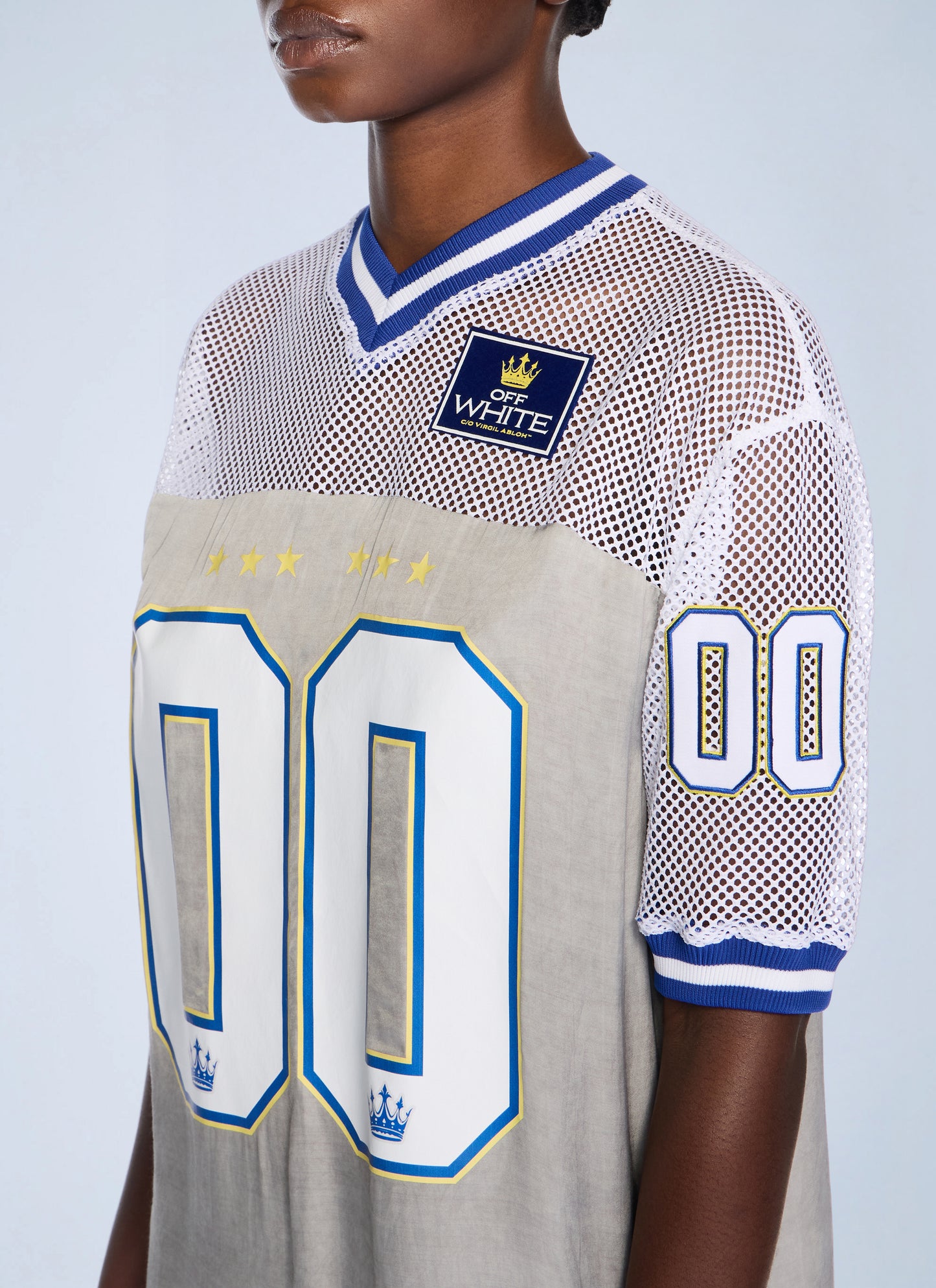 Off-White Women Dyed Vi Sat 00 Football Top OFF-WHITE