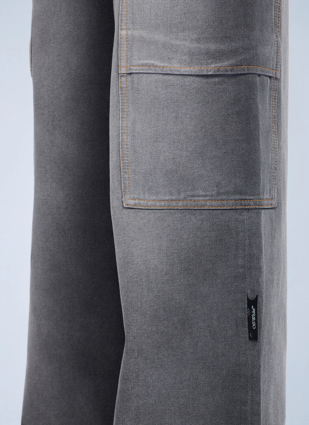 Off-White Women Denim Toybox Cargo Pants OFF-WHITE