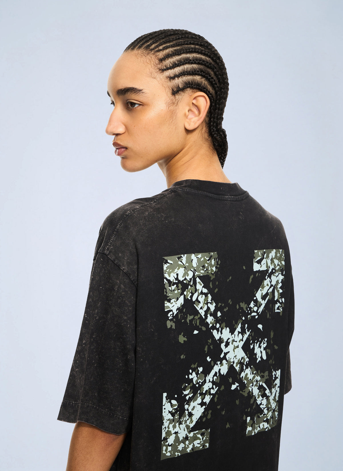 Off-White Women Arrow Confetti Skate T-Shirt OFF-WHITE