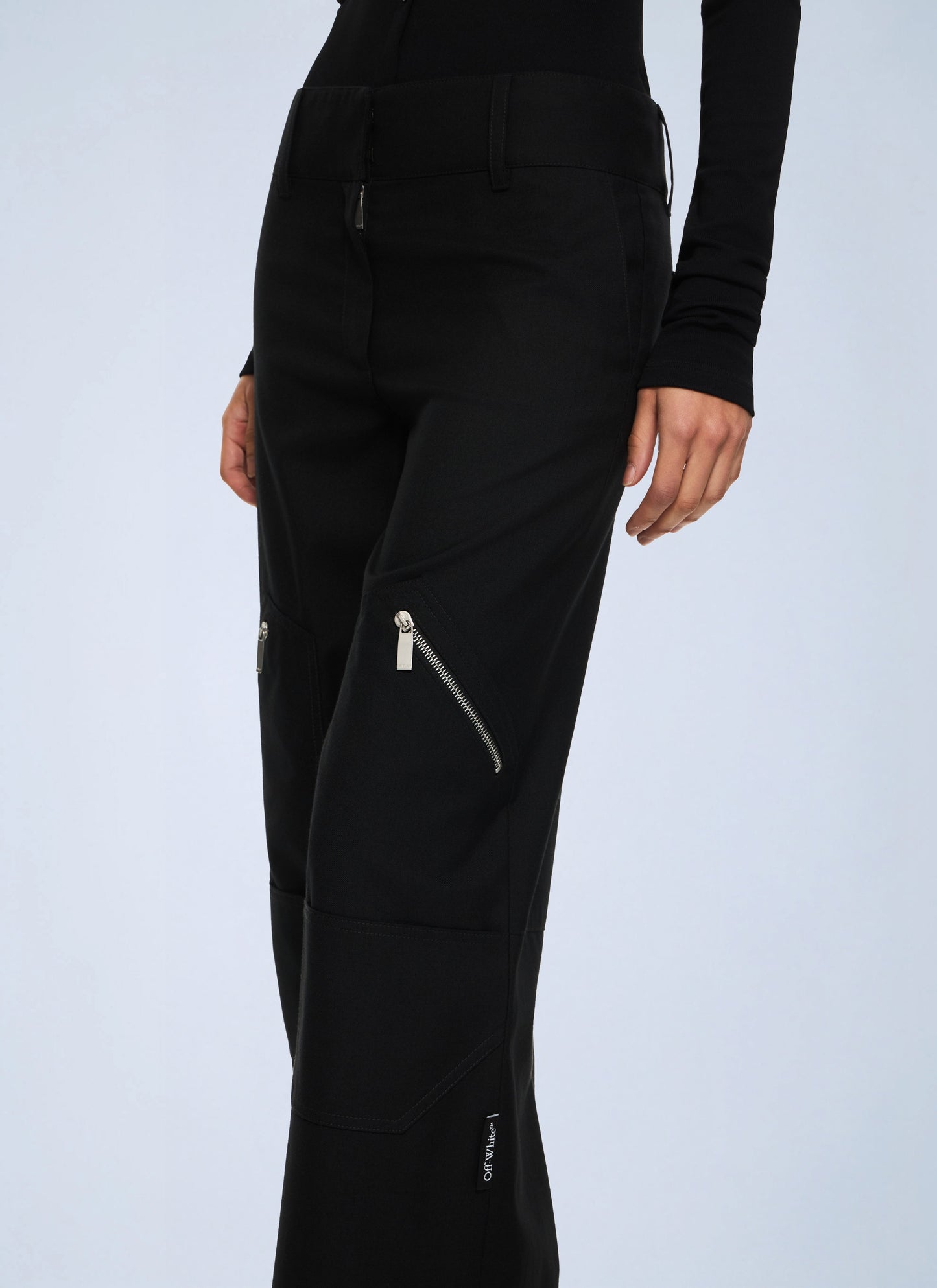 Off-White Women Women's Gabardine Cargo Pants OFF-WHITE