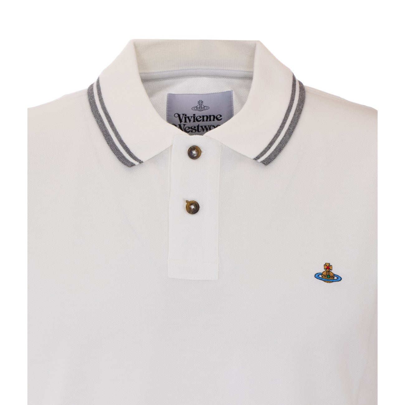 Vivienne Westwood Men Orb Logo Classic Polo VIVIENNE WESTWOOD