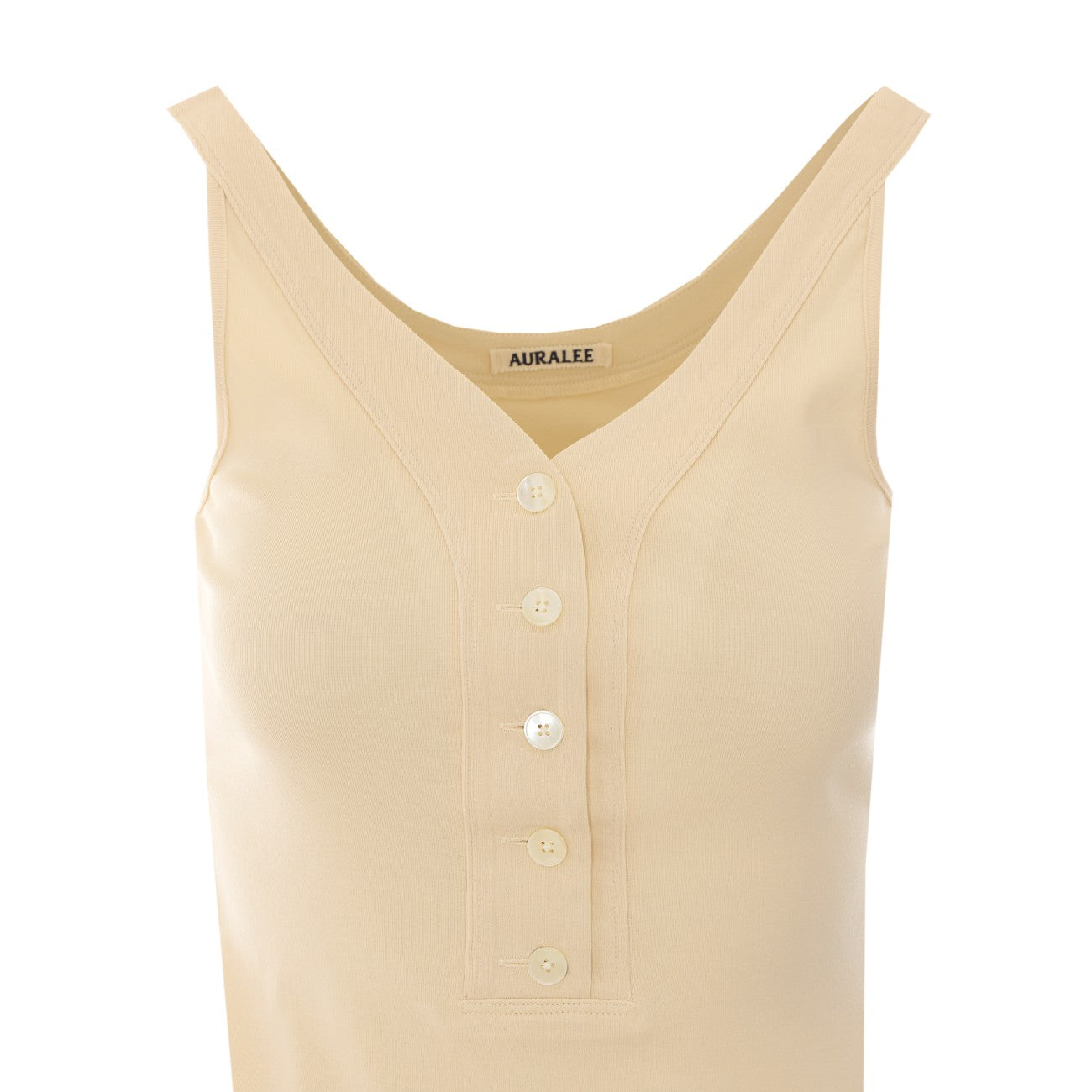 Auralee Women Organic Cotton Fine Rib Tank AURALEE