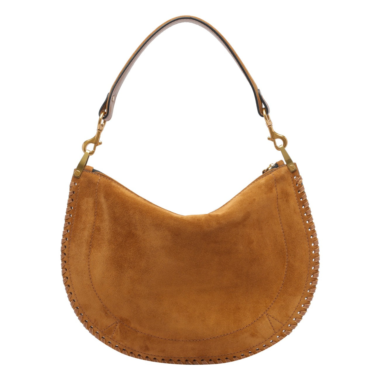 Isabel Marant Women Oskan Moon Soft Zip Shoulder Bag ISABEL MARANT