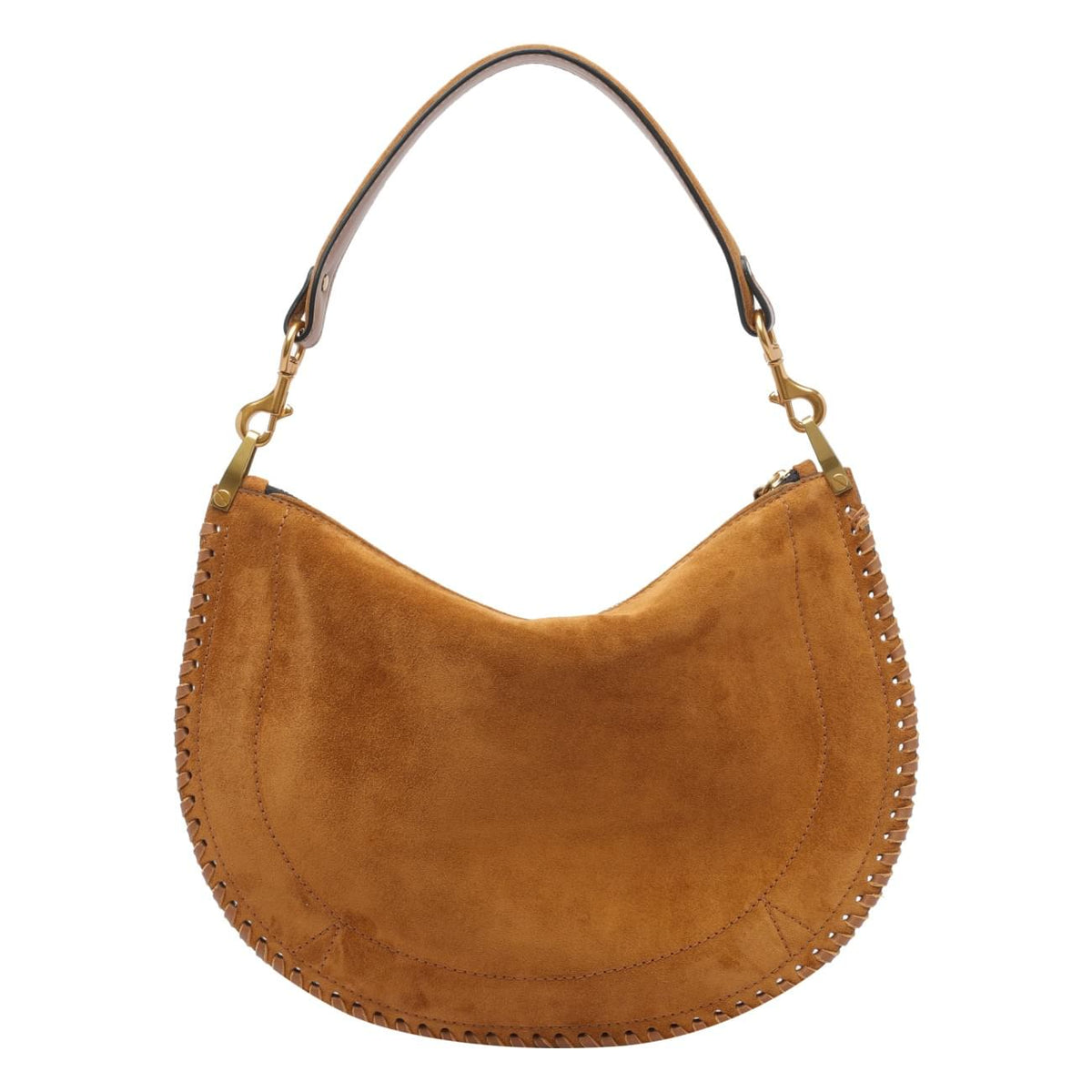 Isabel Marant Women Oskan Moon Soft Zip Shoulder Bag ISABEL MARANT