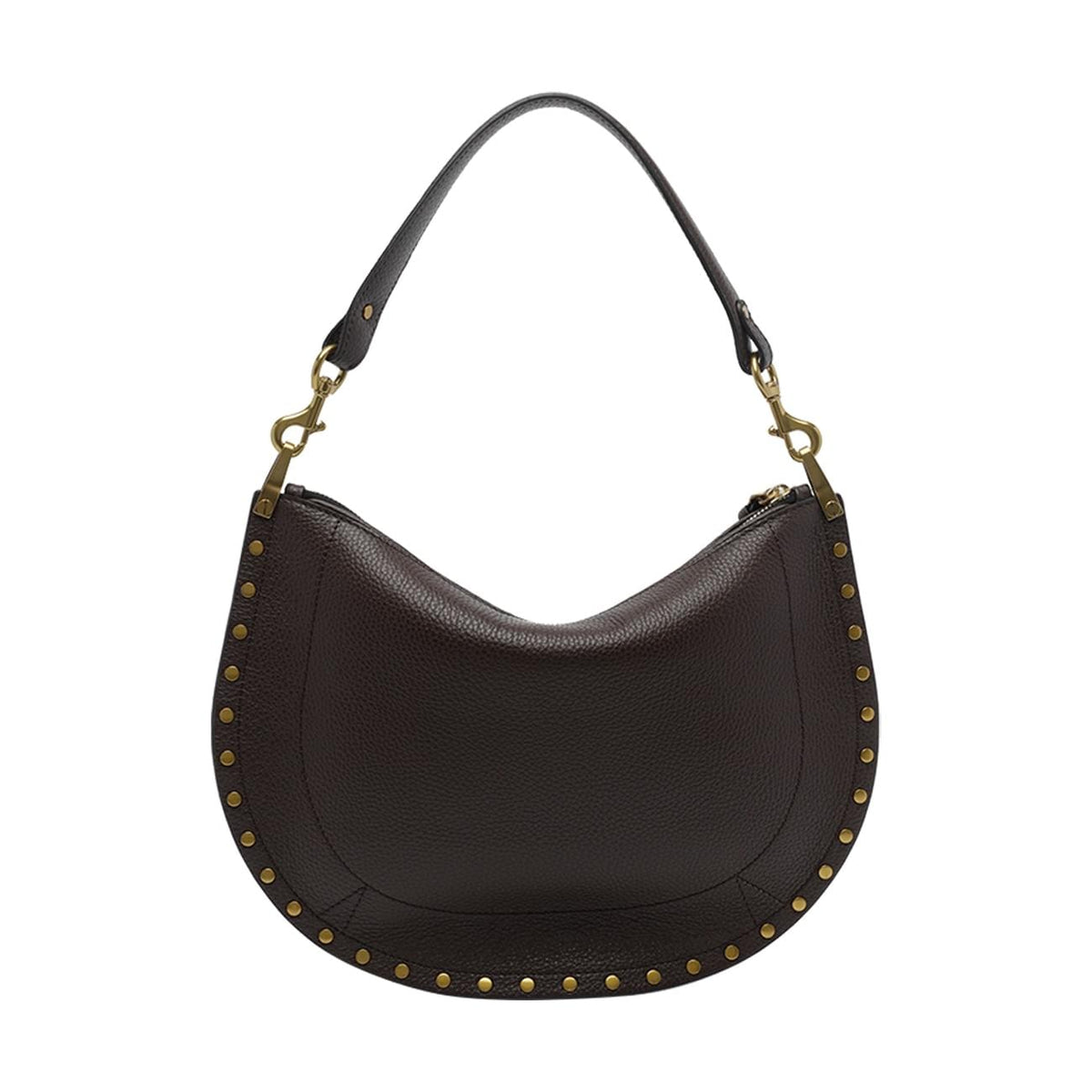 Isabel Marant Women Oskan Soft Zip Shoulder Bag ISABEL MARANT