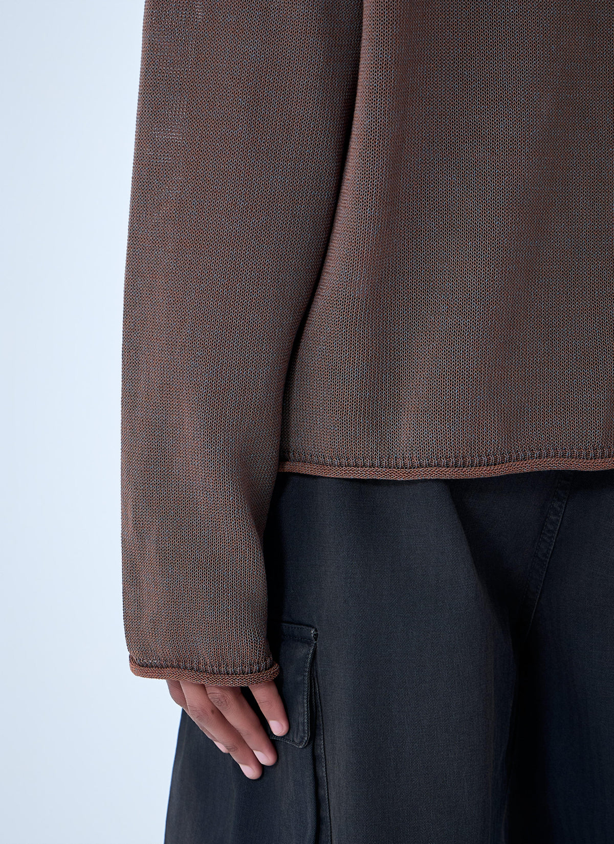 Our Legacy Men Rigid Popover Sweater OUR LEGACY