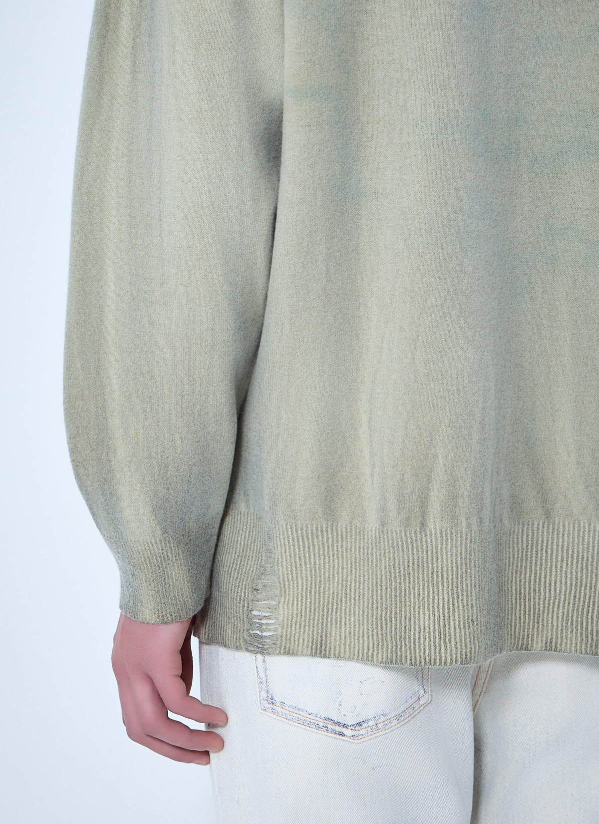 Our Legacy Men Slant Knit Sweater OUR LEGACY