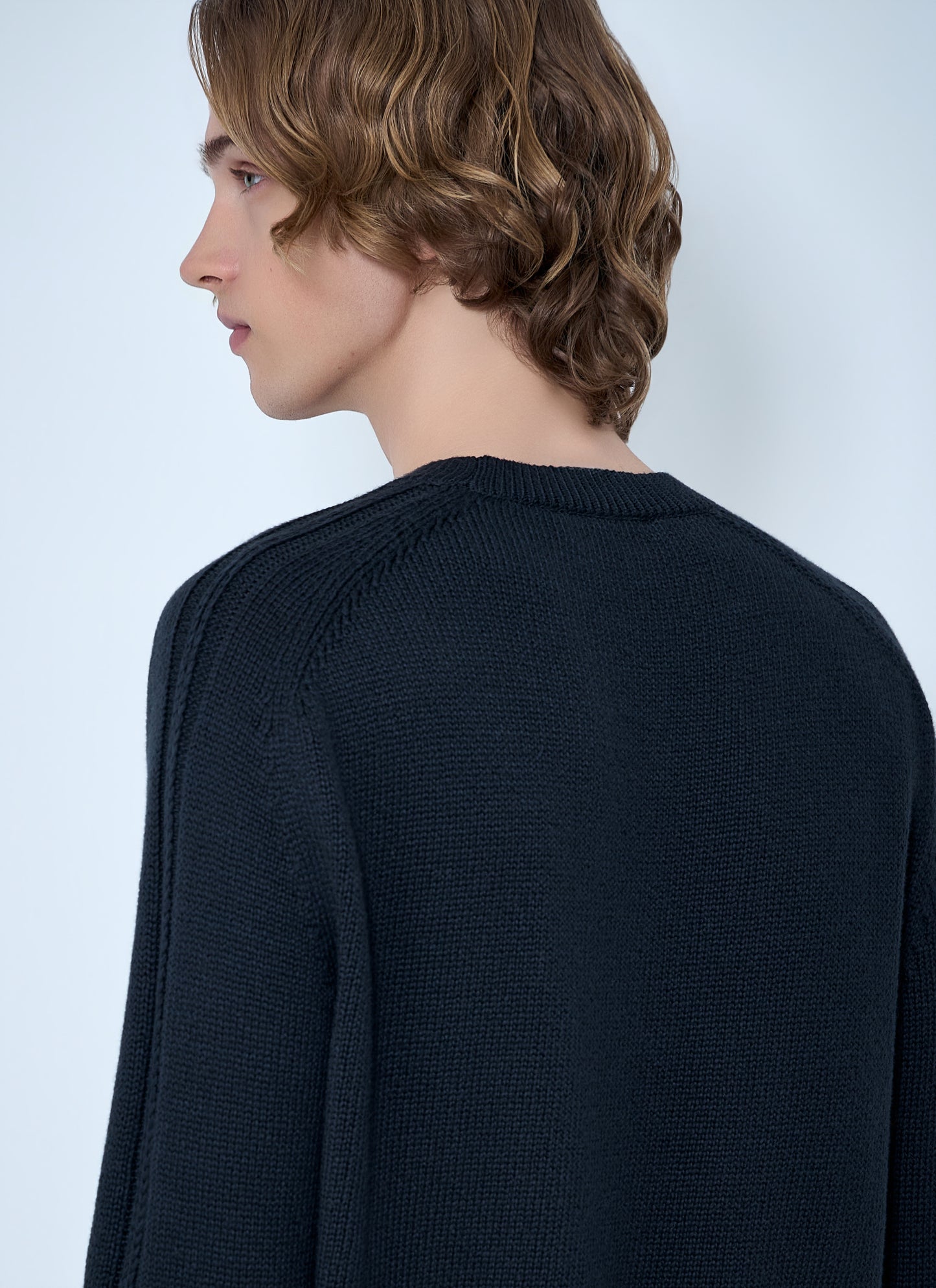 Our Legacy Men Crewneck Wool Sweater OUR LEGACY