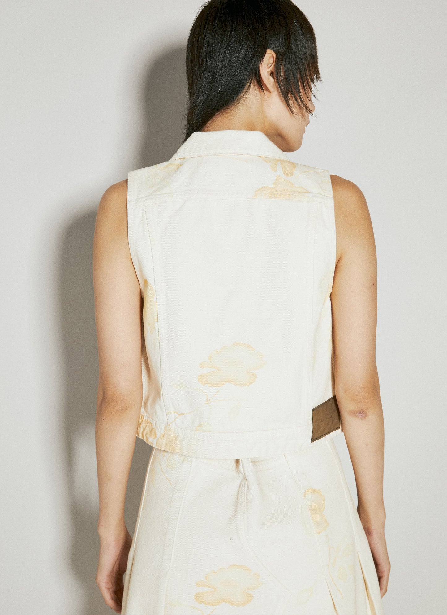 Our Legacy Women Mini Denim Vest OUR LEGACY