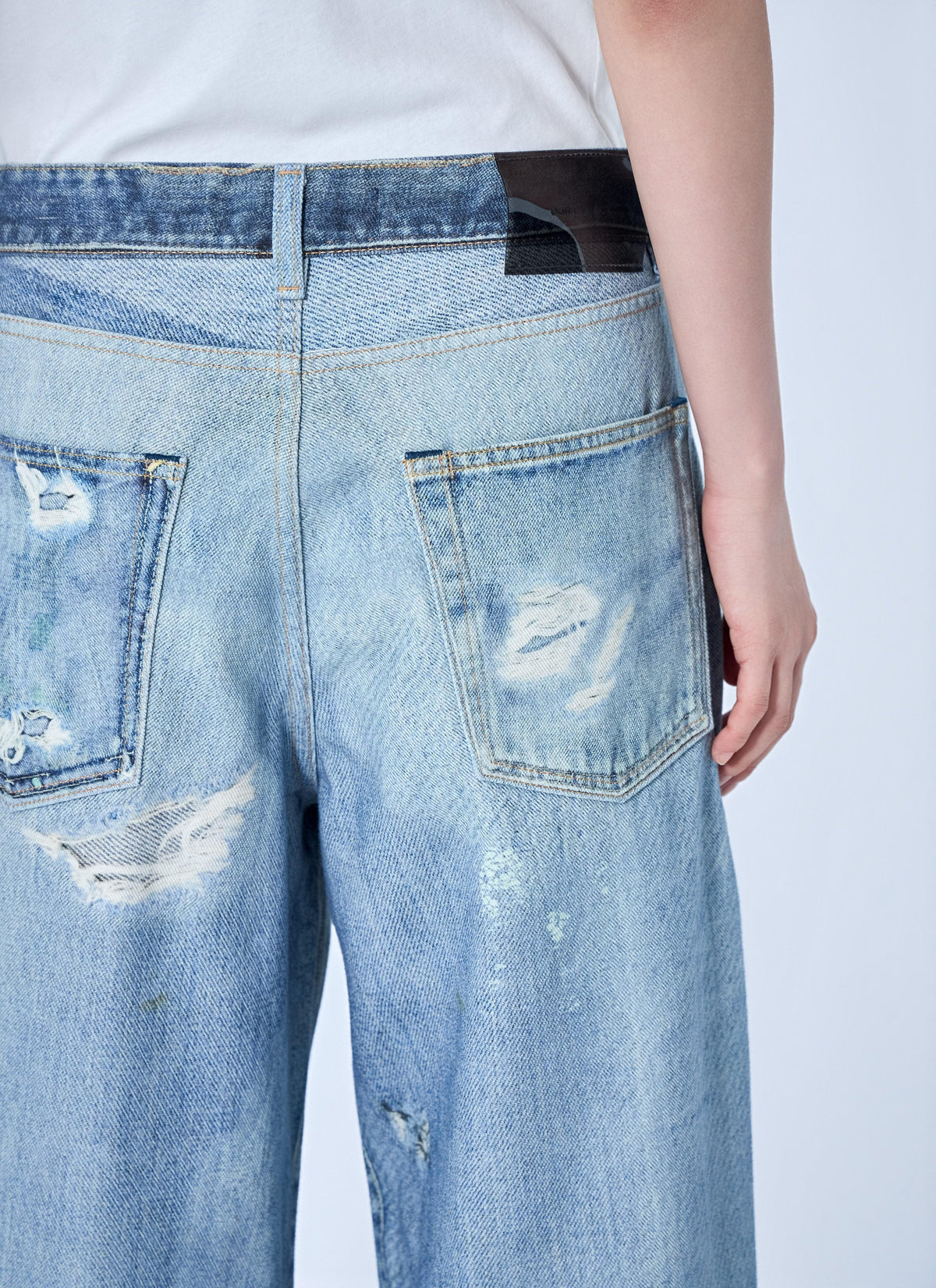 Our Legacy Women Full Cut Digital Print Jeans OUR LEGACY
