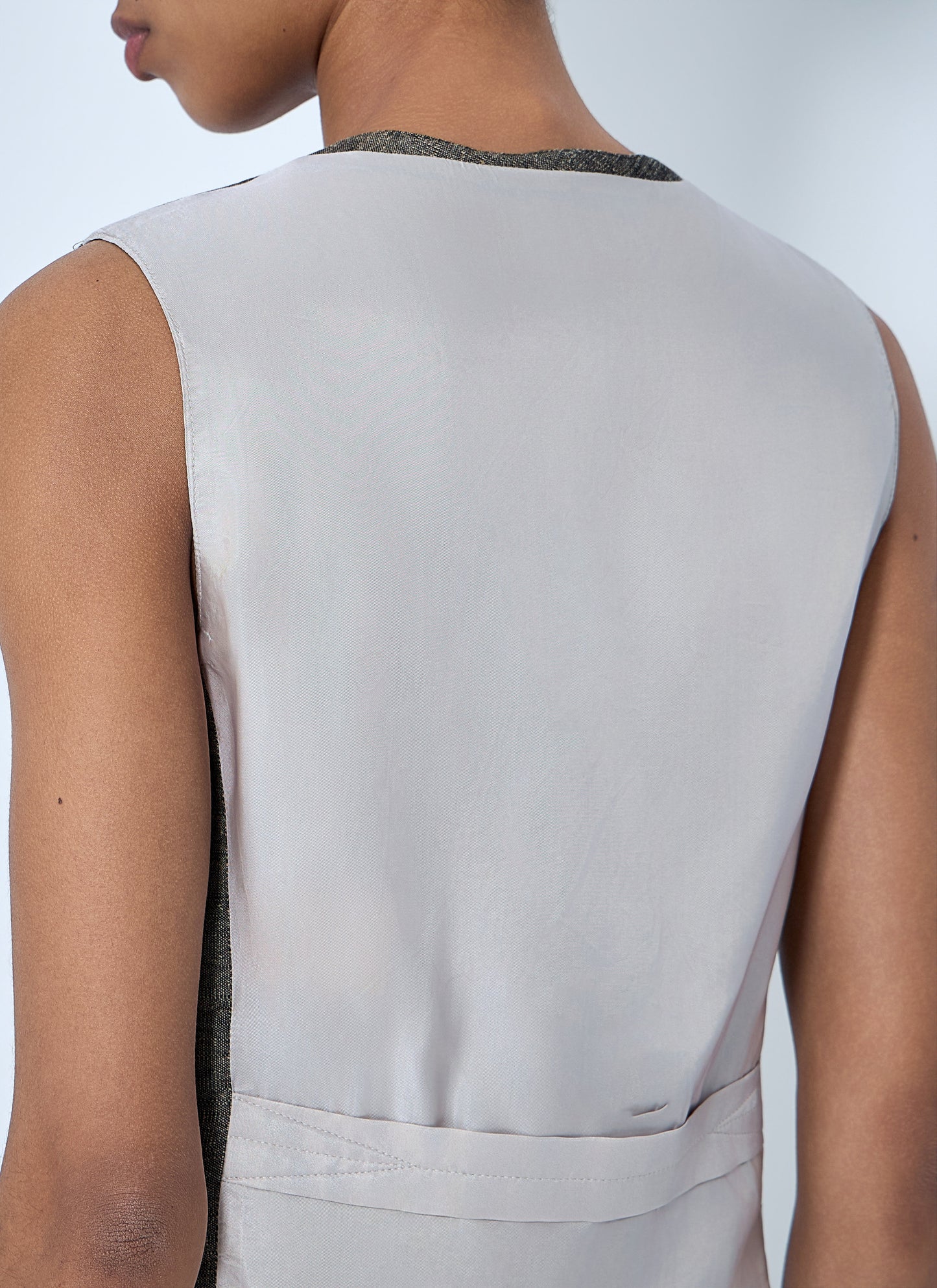 Our Legacy Women V-Neck Sleeveless Waistcoat OUR LEGACY