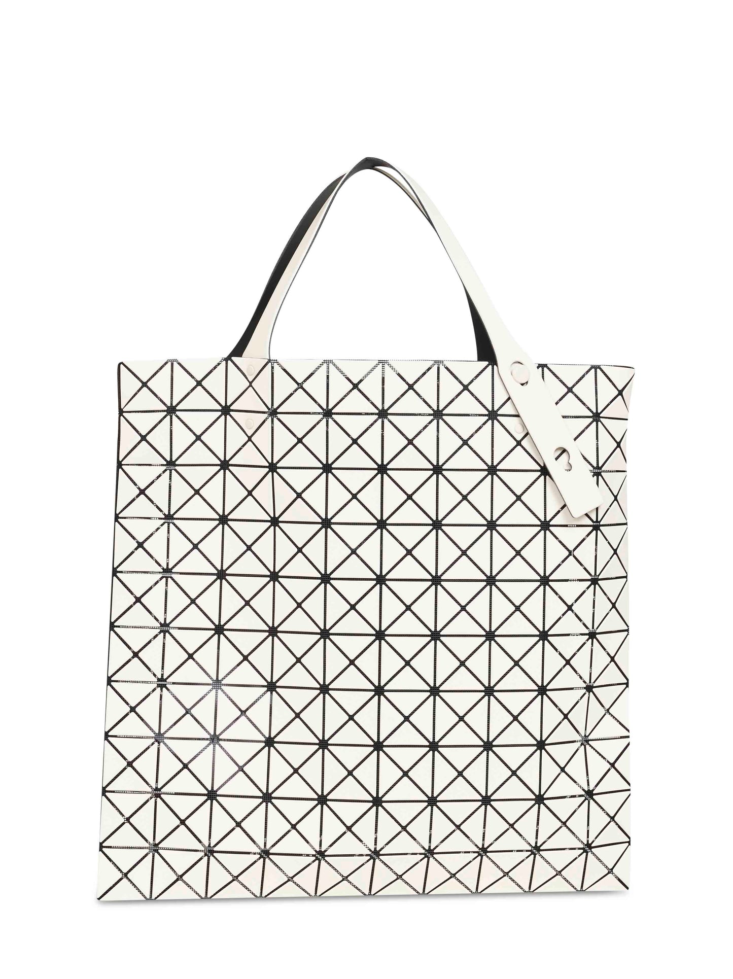 Bao Bao Issey Miyake Women White Beige Prism-2 Frost Tote Bag BAO BAO ISSEY MIYAKE