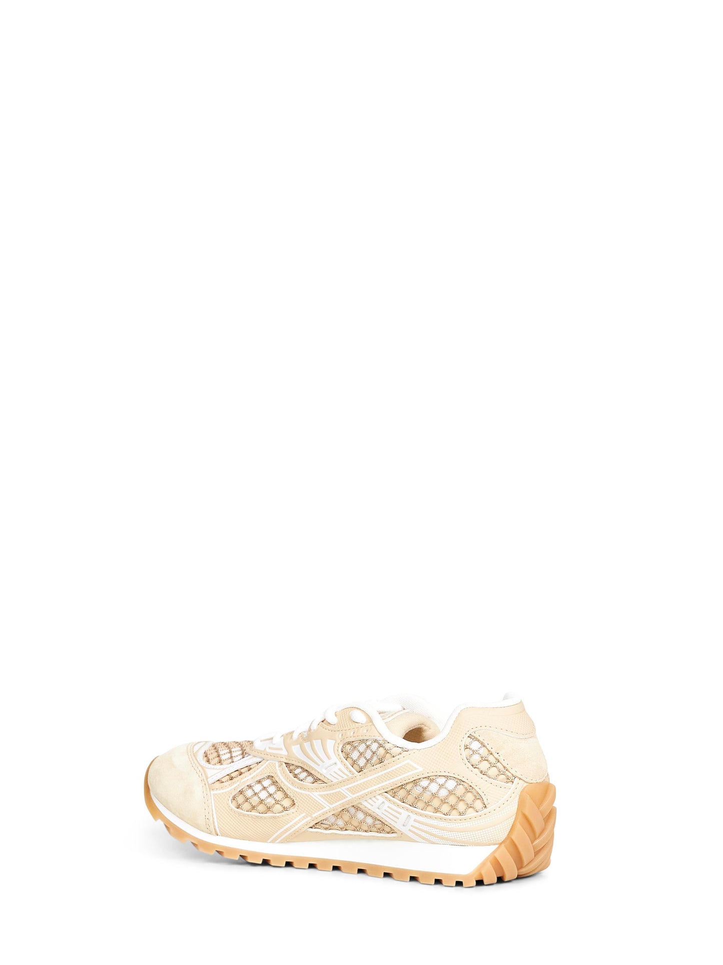 Bottega Veneta Women Beige Orbit Sneakers BOTTEGA VENETA