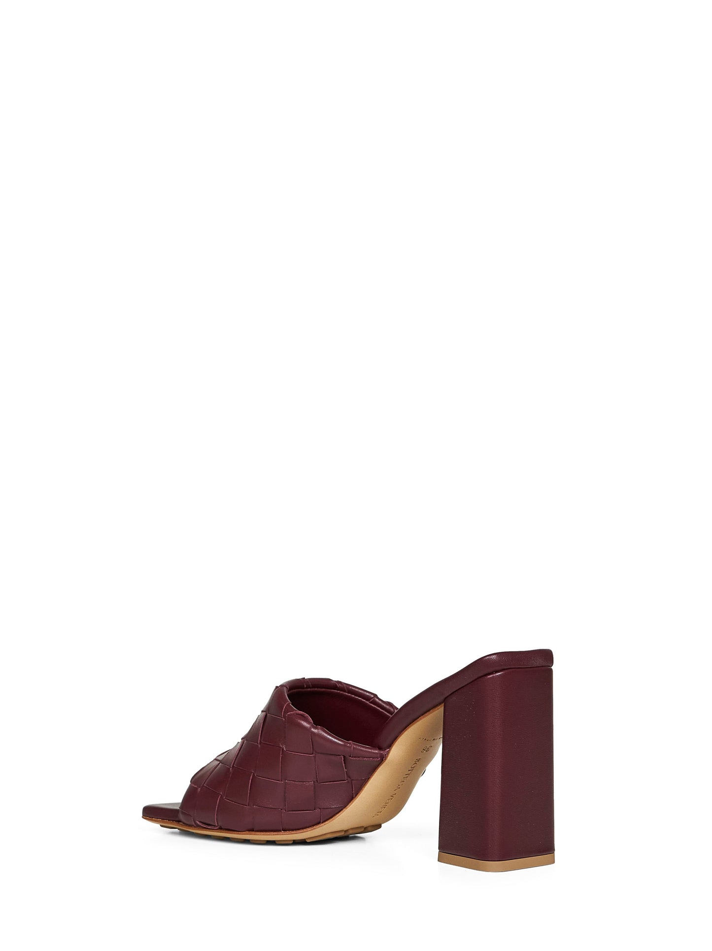 Bottega Veneta Women Barolo Intrecciato Leather Parco Mules Sandals BOTTEGA VENETA