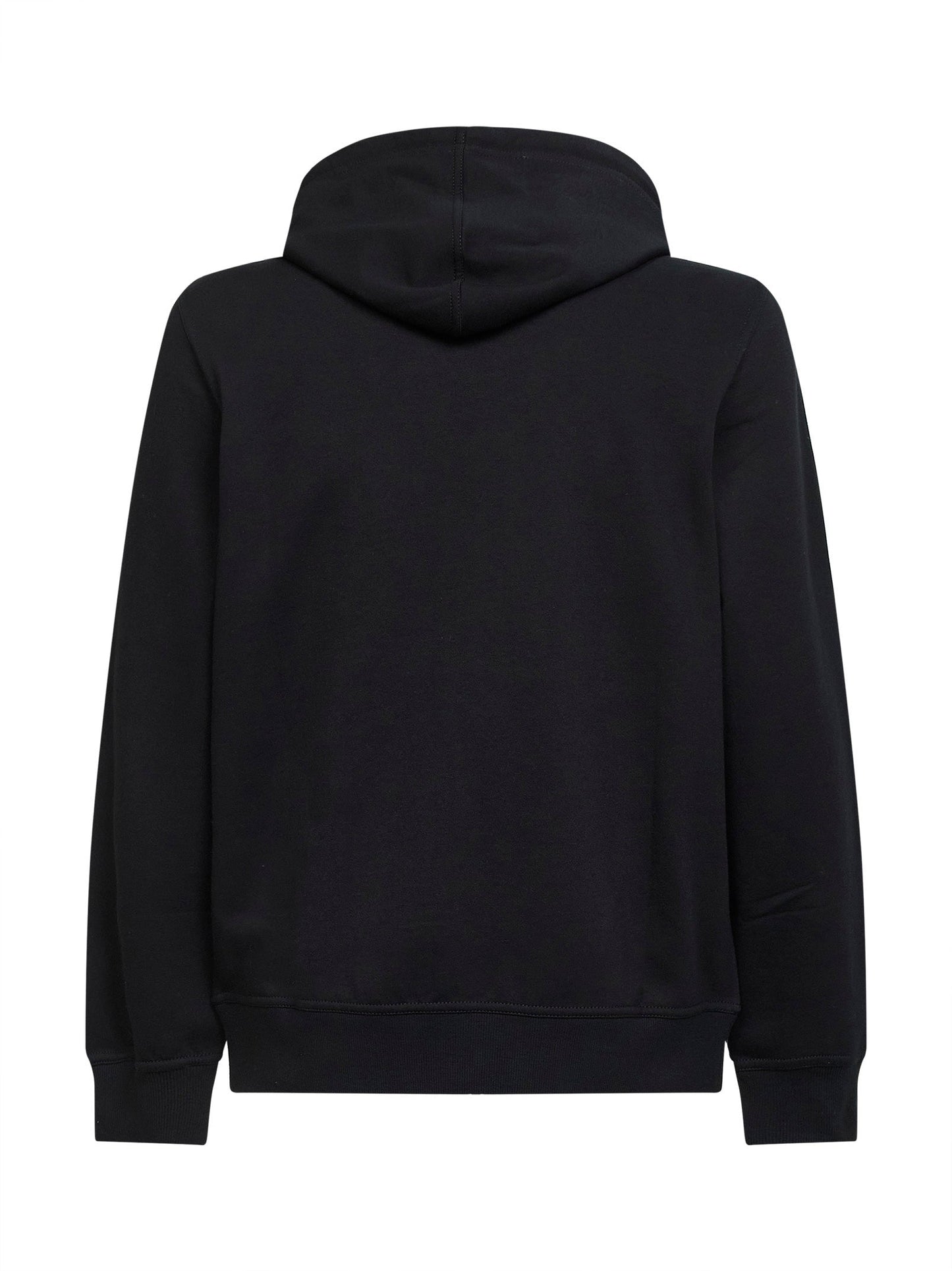 Brunello Cucinelli Men Black Techno Fleece Zip-Up Hoodie BRUNELLO CUCINELLI