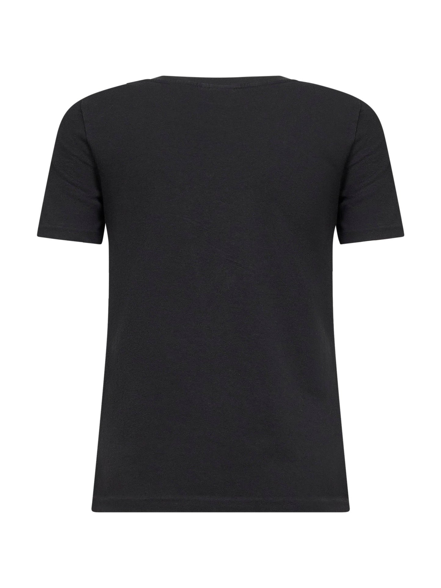 Chloé Women Black Organic Jersey Logo Baby-Fit T-Shirt CHLOE