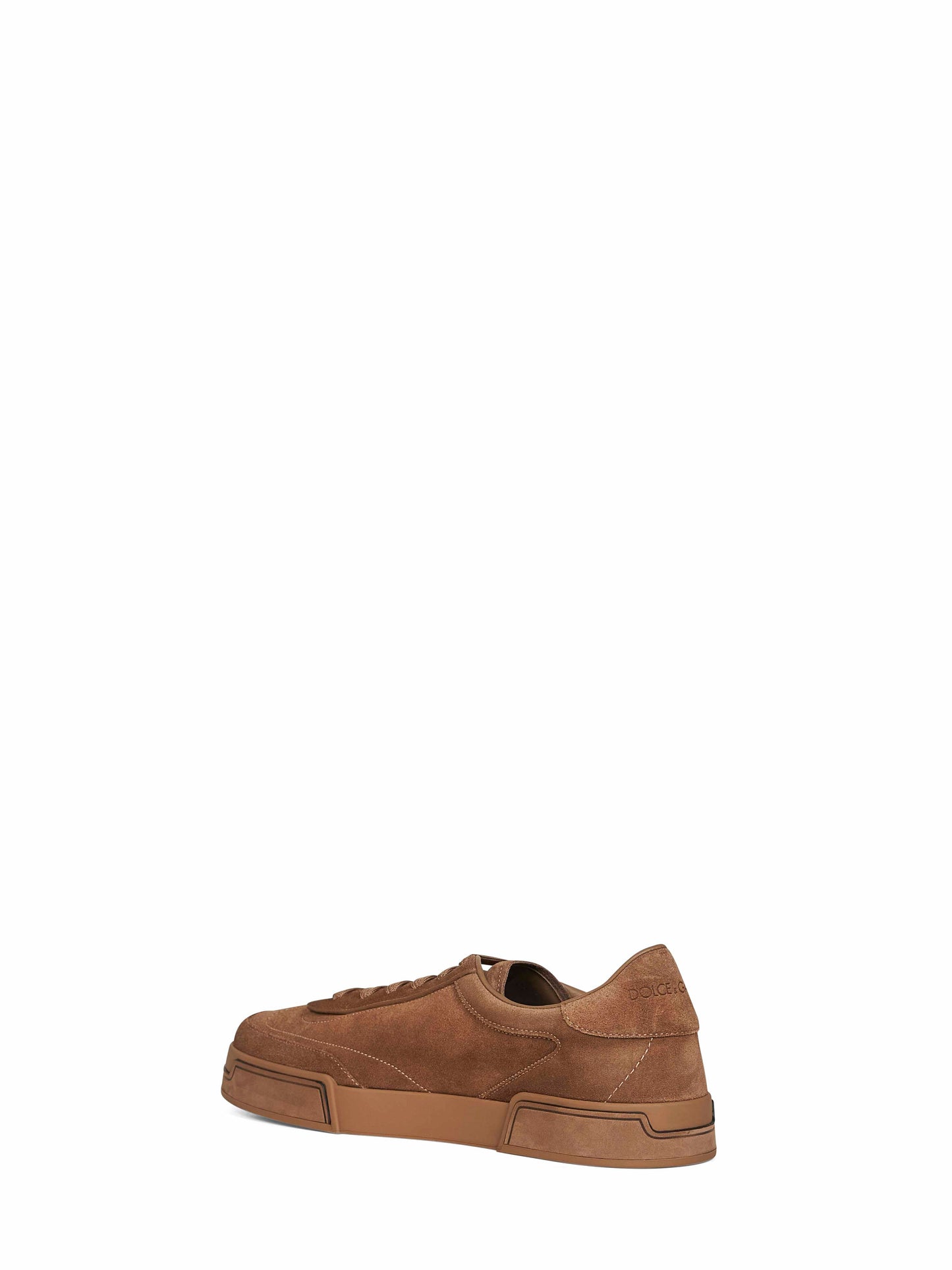 Dolce & Gabbana Men Hazelnut Suede Portofino Yatch Sneakers DOLCE & GABBANA