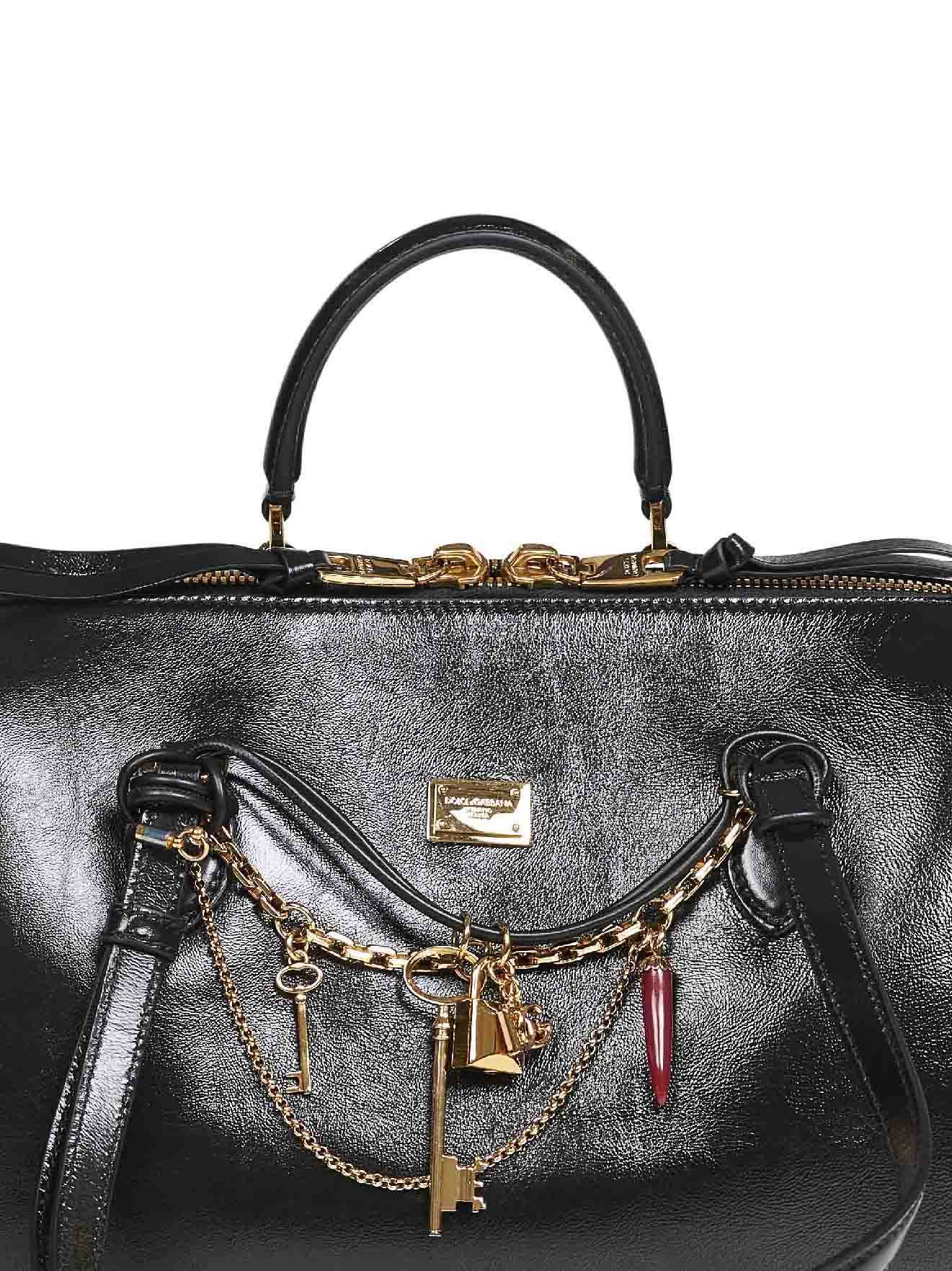 Dolce & Gabbana Women Black Vittoria Handbag DOLCE & GABBANA