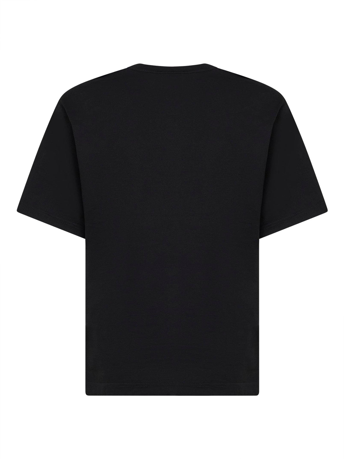 Dolce & Gabbana Men Black Jersey Logo T-Shirt DOLCE & GABBANA