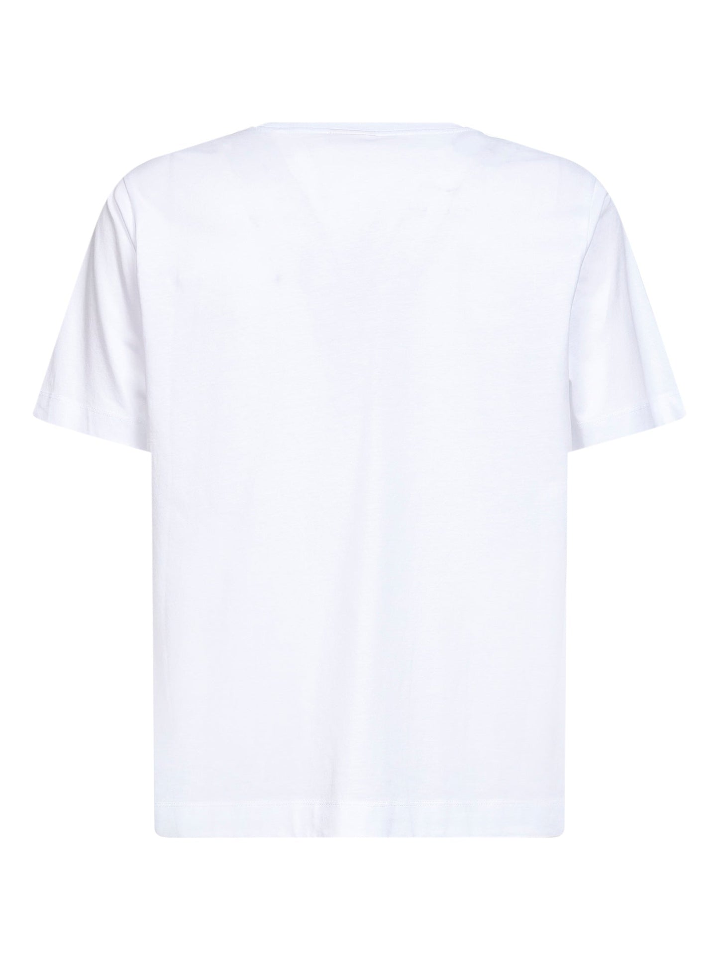 Dries Van Noten Men White Jersey Regular-Fit Crewneck T-Shirt DRIES VAN NOTEN