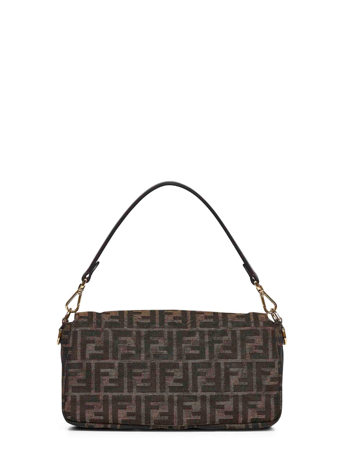 Fendi Women Tobacco Brown Baguette Shoulder Bag FENDI