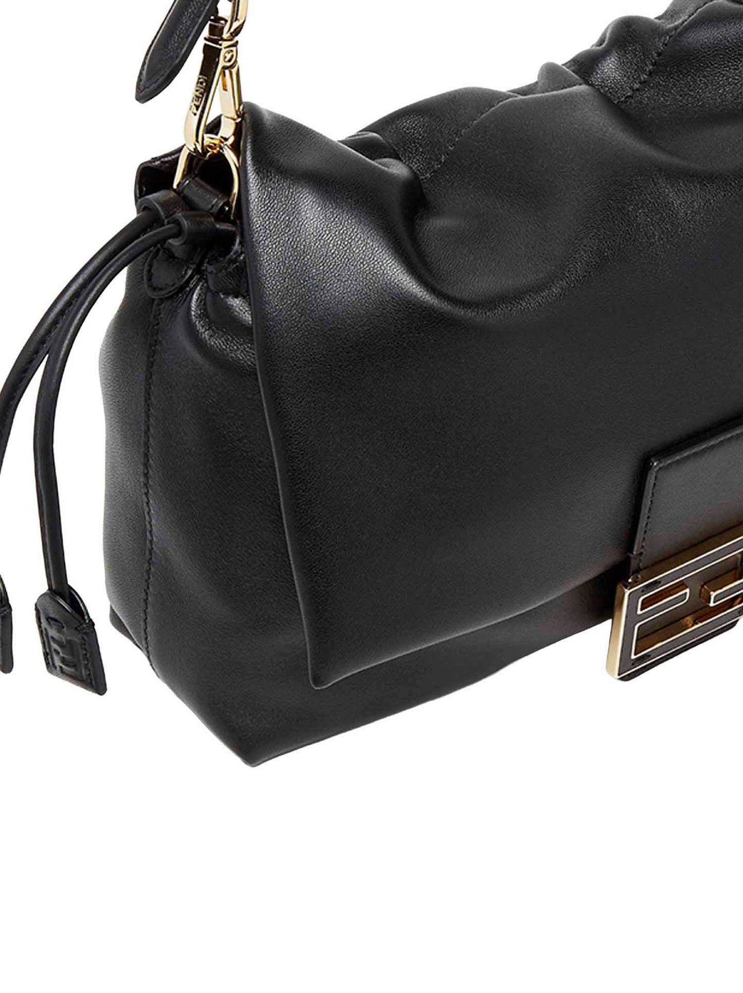 Fendi Women Black Medium Baguette Mamma Bag FENDI