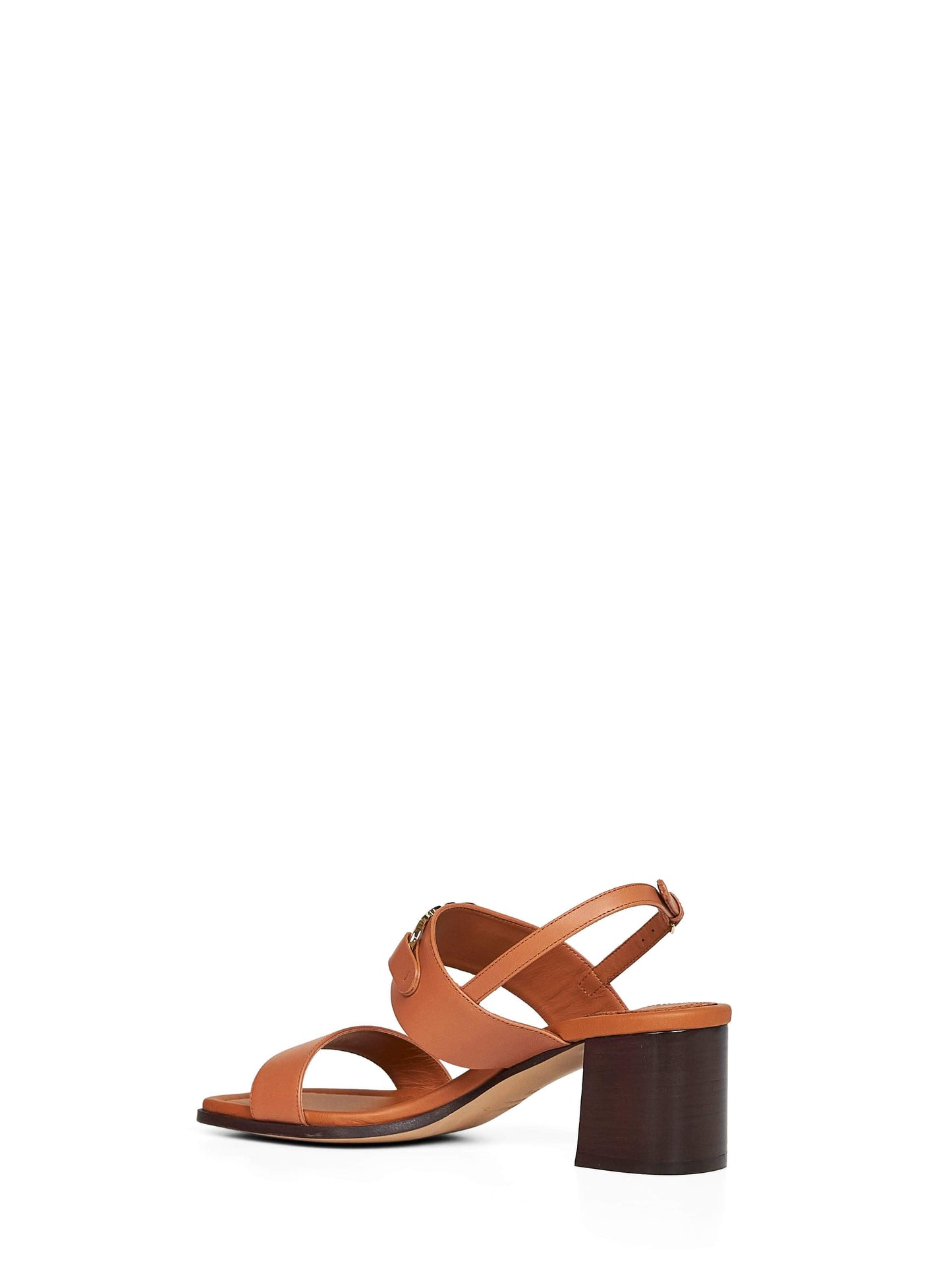 Ferragamo Women Tan Gancini Ornament Sandals FERRAGAMO