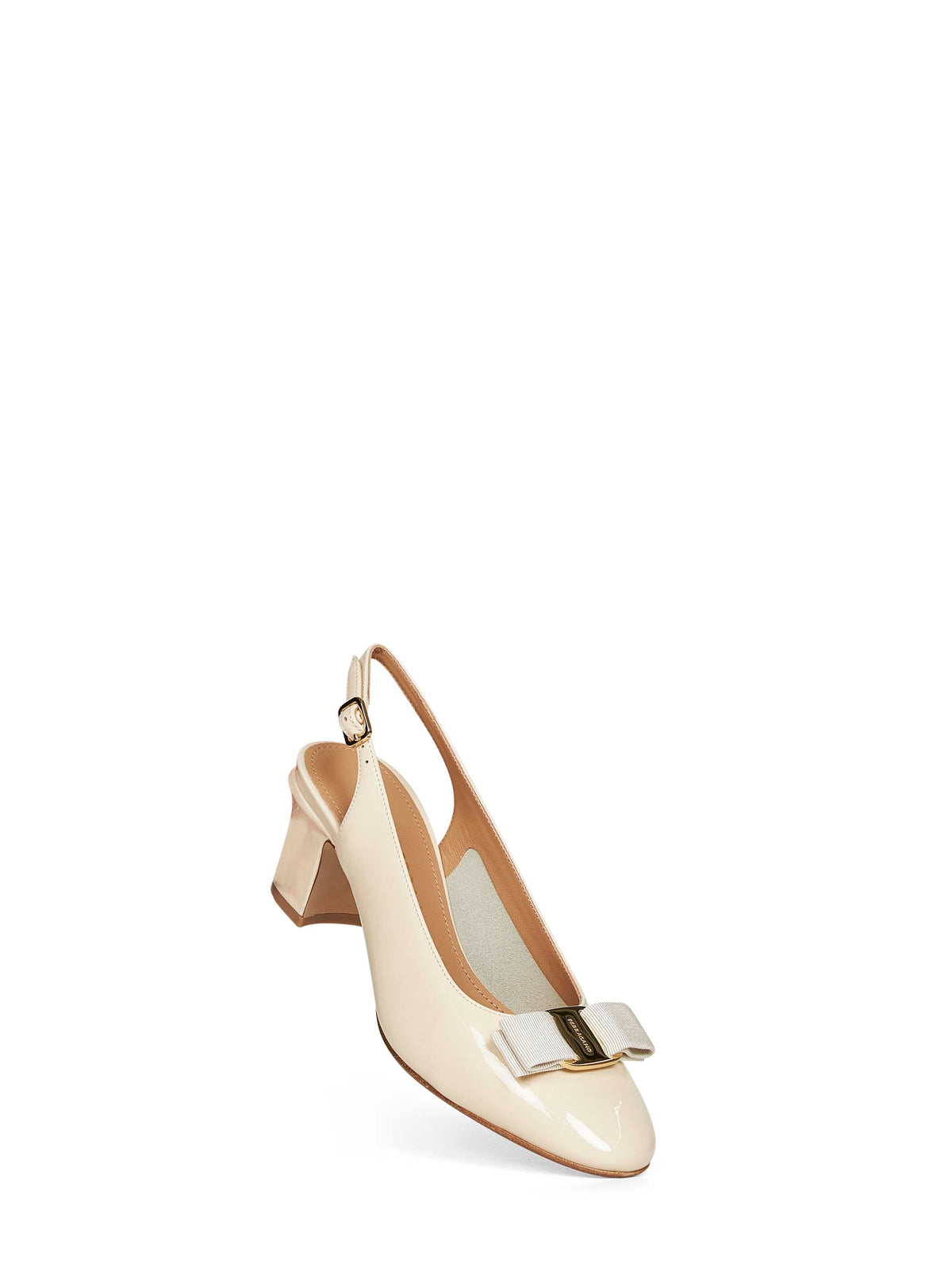 Ferragamo Women Mascarpone Vara Bow Slingback Pumps FERRAGAMO