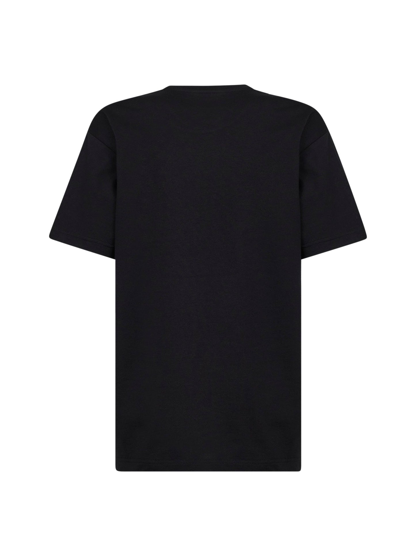 Gucci Women Black Cotton Jersey Embroidered T-Shirt GUCCI