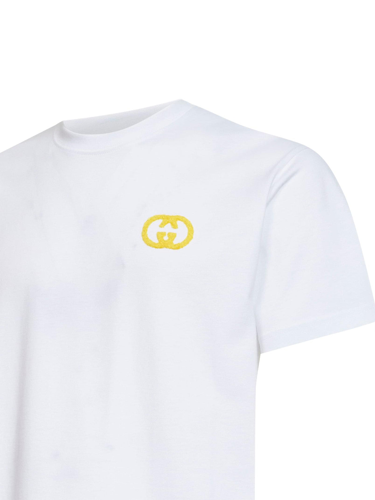 Gucci Women White Medium Cotton Jersey T-Shirt GUCCI