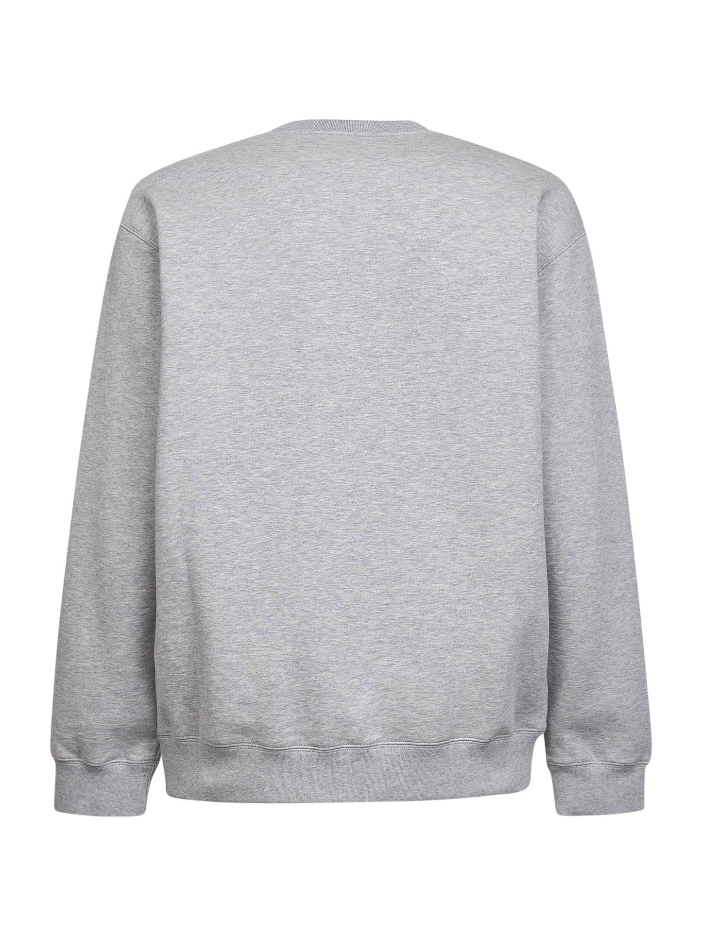 Gucci Men Melange Grey Cotton Printed Sweatshirt GUCCI