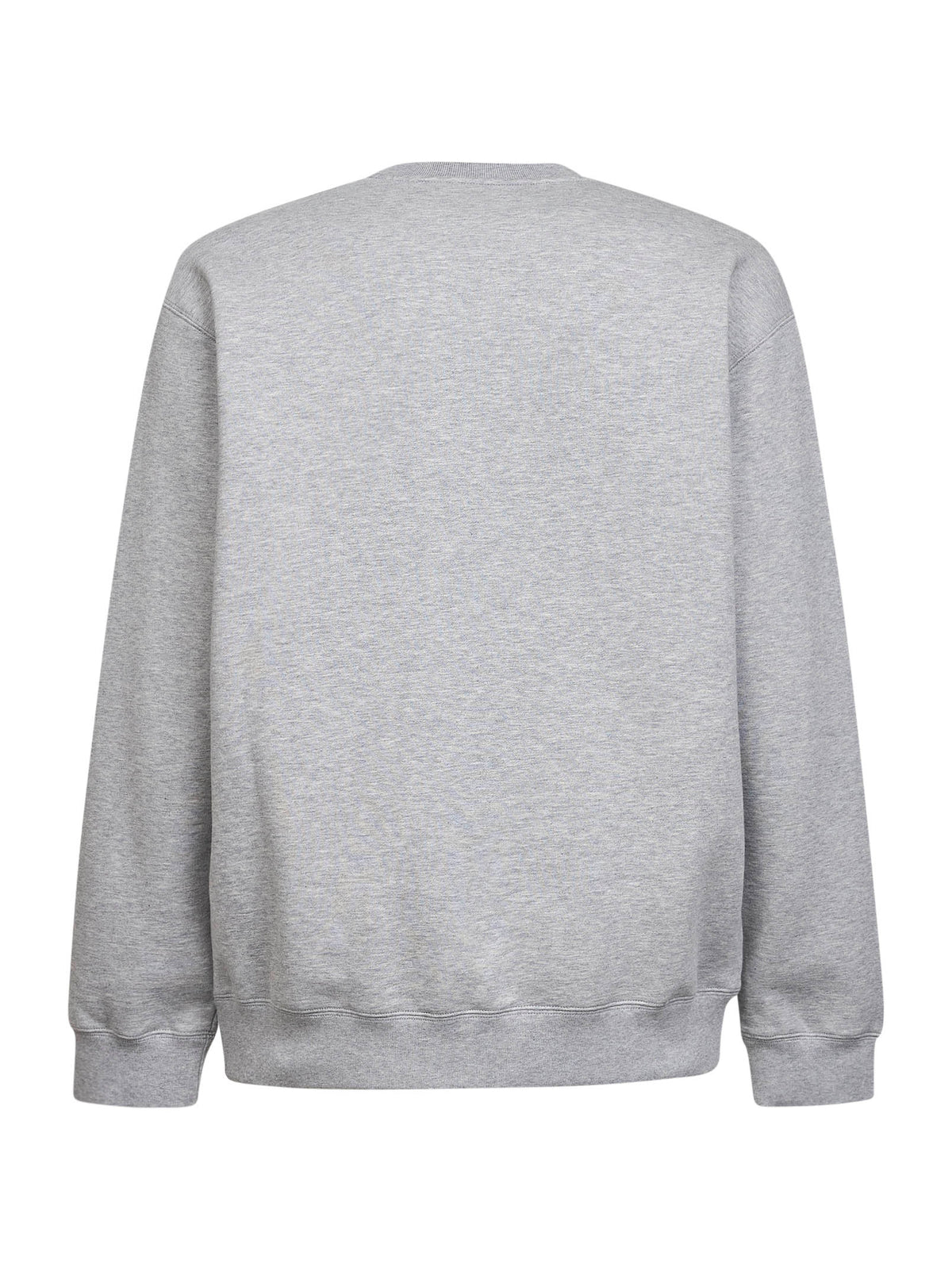 Gucci Men Melange Grey Cotton Printed Sweatshirt GUCCI