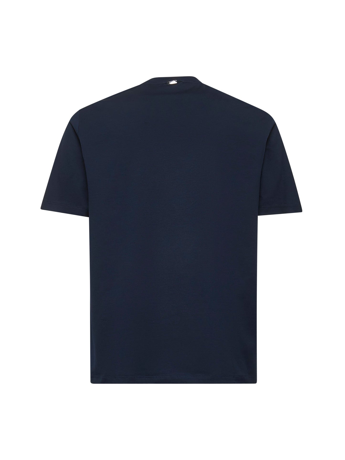 Herno Men Blue Superfine Cotton Stretch T-Shirt HERNO