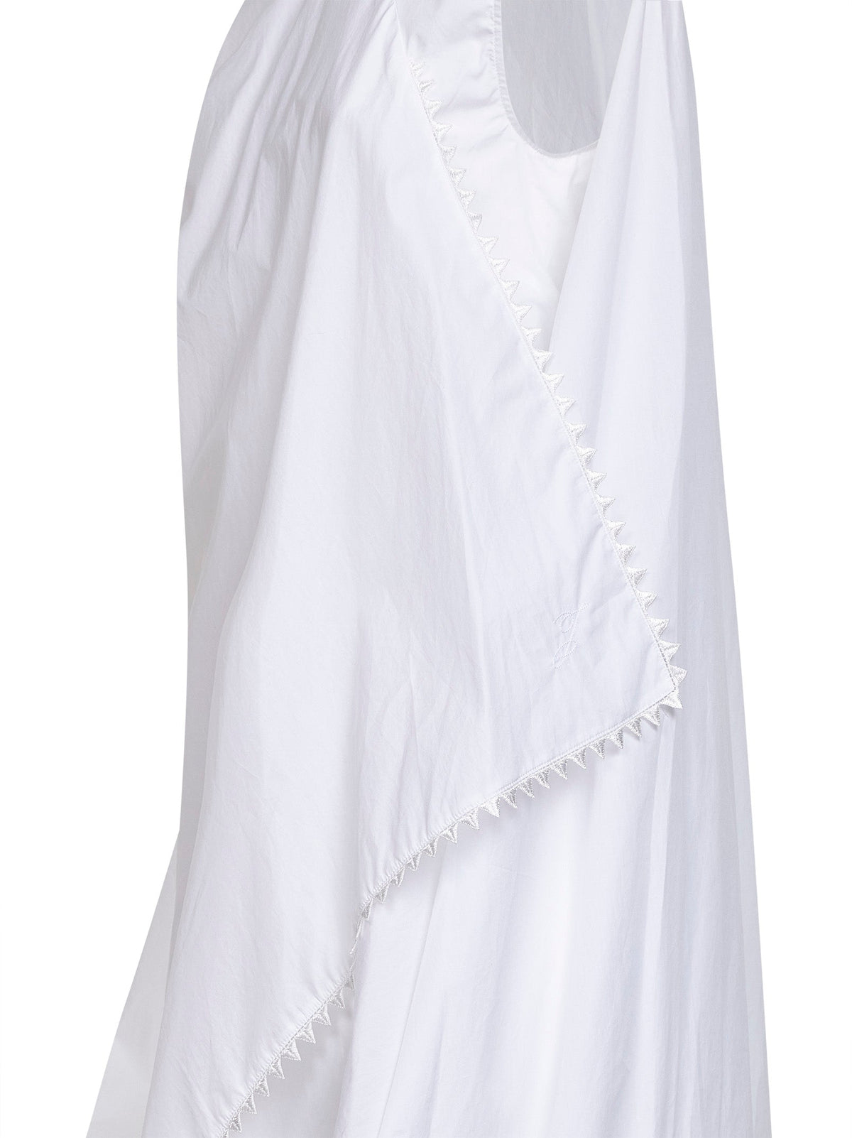 Jacquemus Women White The Traversin Layered Mini Dress JACQUEMUS